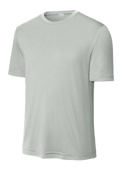 Sport-Tek Short-Sleeve Competitor Tee T-Shirts Silver Mens Small - Third Coast Soccer