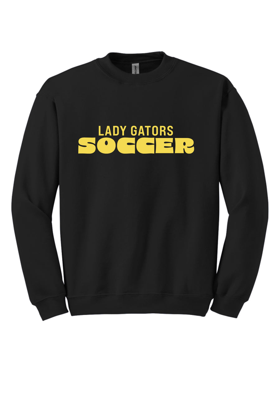 St. Amant Girls Soccer Crewneck Sweatshirt STAG23 Black Youth Medium - Third Coast Soccer