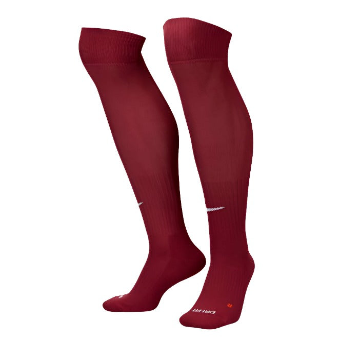 Nike Vermilion SC Classic II Socks - Maroon Vermilion SC 24   - Third Coast Soccer