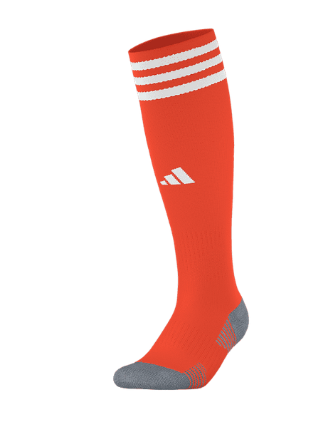 adidas Copa Zone Cushion V Sock - Orange/White Socks   - Third Coast Soccer