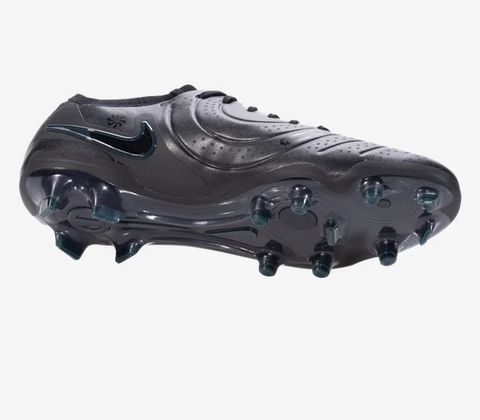 Nike Tiempo Legend 10 Elite FG - Black/Deep Jungle Mens Footwear   - Third Coast Soccer