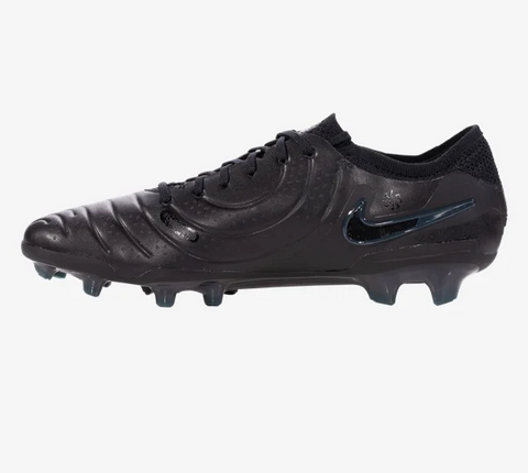 Nike Tiempo Legend 10 Elite FG - Black/Deep Jungle Mens Footwear   - Third Coast Soccer