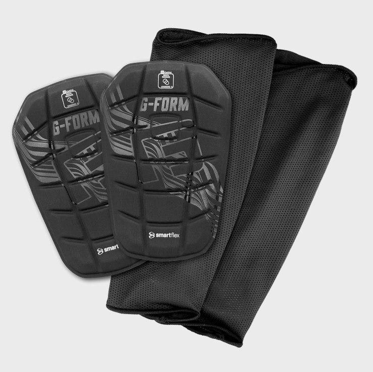 G-FORM Pro-S Blade Soccer Shin Guards - Black Adult Shinguards Black XSmall - Third Coast Soccer