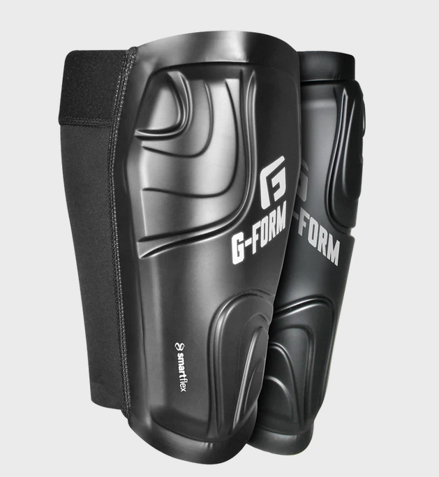 G-FORM Youth Volt Soccer Shin Guards - Black Youth Shinguards Black Youth Small/Medium - Third Coast Soccer
