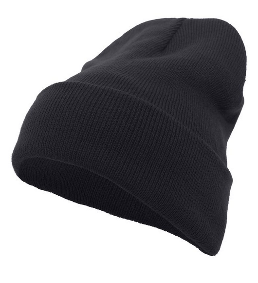 Pacific Headwear Knit Fold Over Beanie Hats Navy - Third Coast Soccer