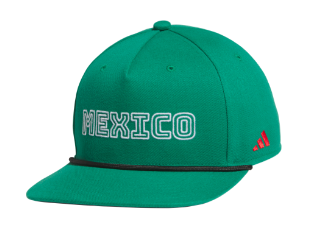 adidas Mexico Structured 5-Panel Hats Green - Third Coast Soccer