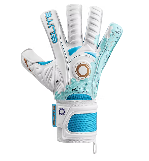 Elite Orca Goalkeeper Gloves Gloves White 7 - Third Coast Soccer
