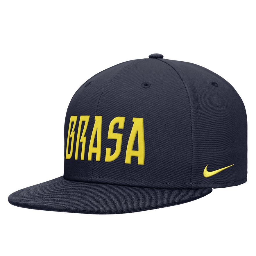 Nike Brazil 2026 Pro Flatbill - Navy Hats - Third Coast Soccer