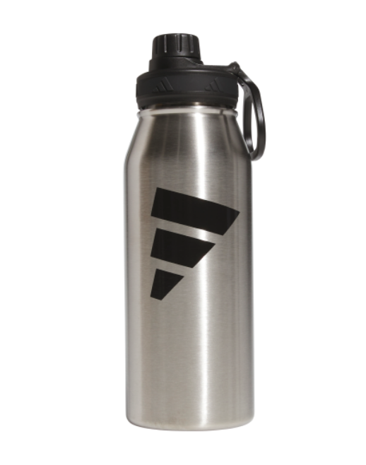 adidas Large Steel 1L Metal Bottle - Stainless Steel