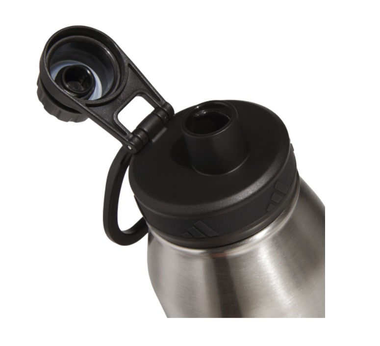 adidas Large Steel 1L Metal Bottle - Stainless Steel