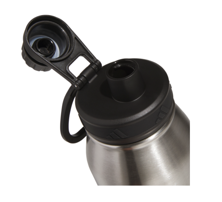 adidas Large Steel 1L Metal Bottle - Stainless Steel