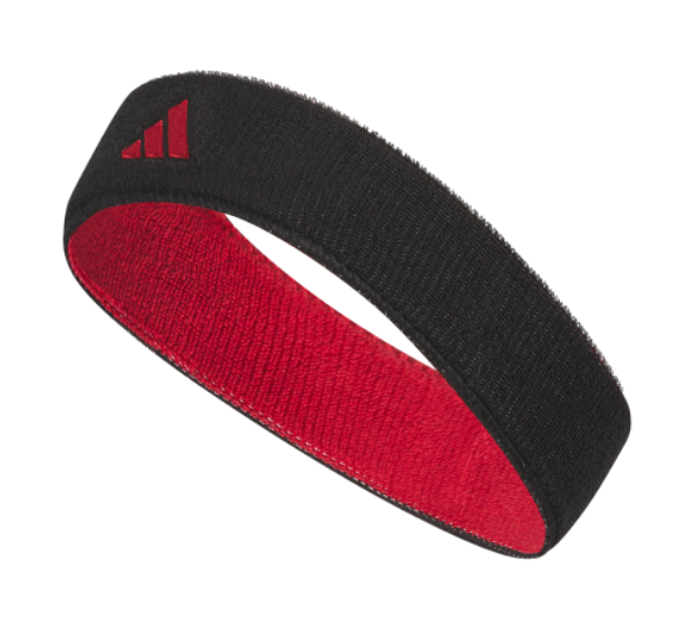 adidas Interval Reversible 2.0 Headband - Black/Team Power Red
