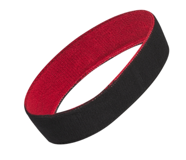 adidas Interval Reversible 2.0 Headband - Black/Team Power Red