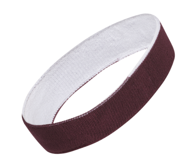 adidas Interval Reversible 2.0 Headband - Team Maroon/White