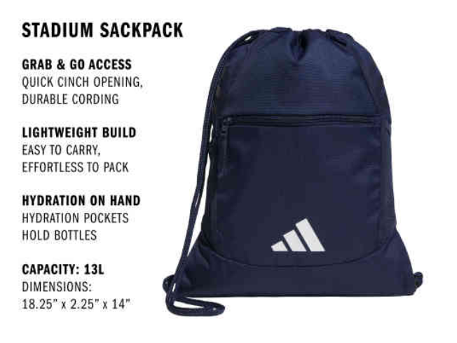 adidas Stadium Sackpack
