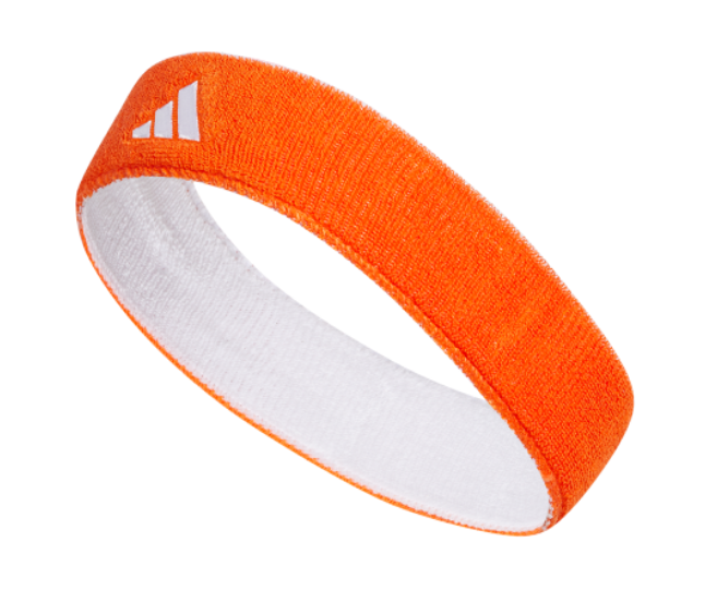 adidas Interval Reversible 2.0 Headband - Team Orange/White
