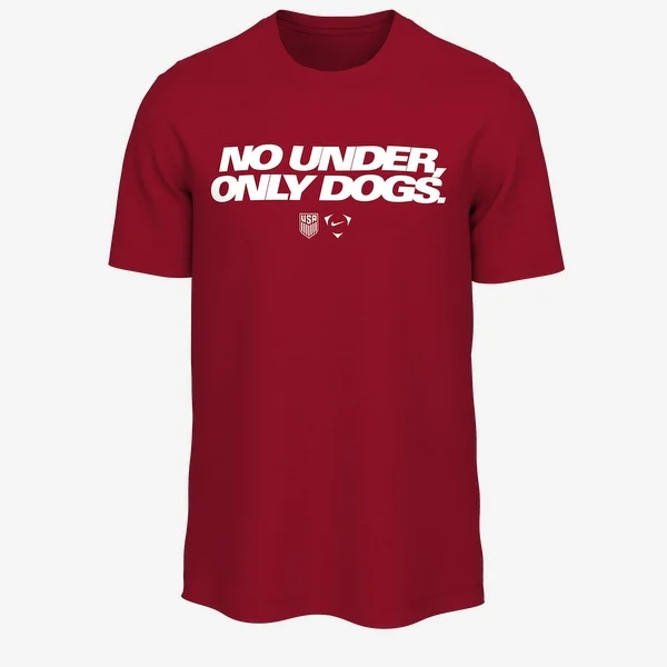 NIKE USMNT No Under, Only Dogs T-Shirt