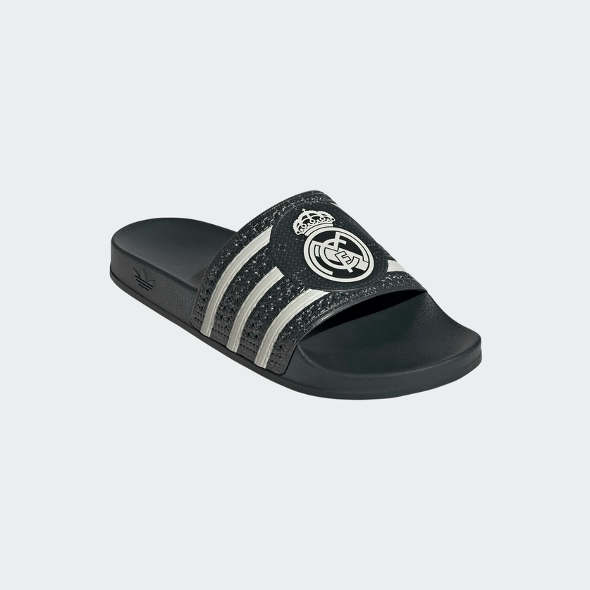 adidas Real Madrid Trefoil Slide Men's Footwear Aurora Ivy Mens 6 - Third Coast Soccer
