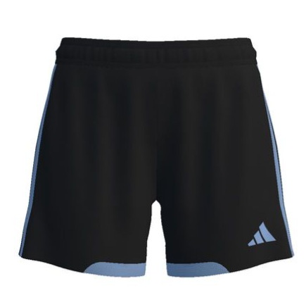 adidas Women's Custom Tiro26 Competition Short - Black/Light Blue