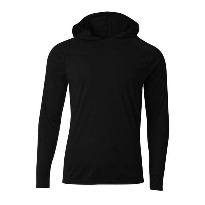 A4 Cooling Performance Long Sleeve Hooded Tee T-Shirts   - Third Coast Soccer