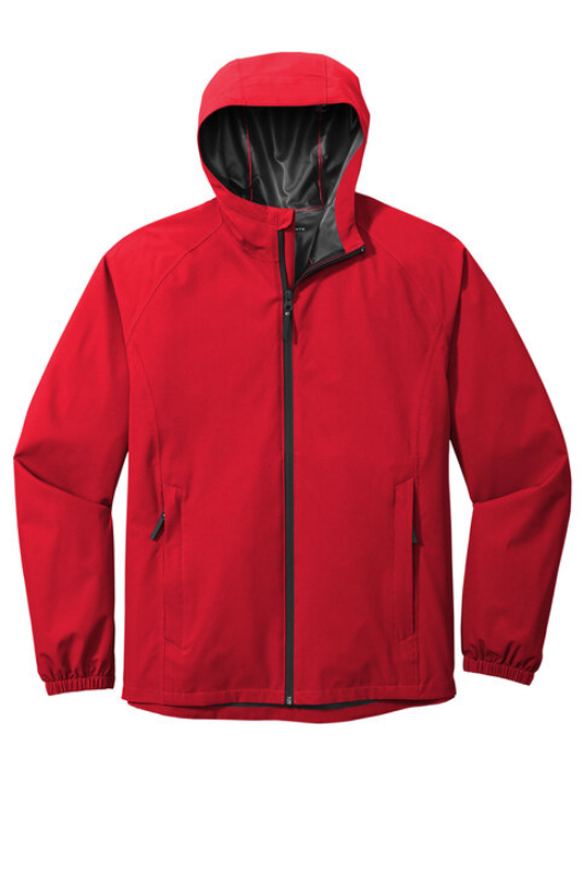Port Authority® Essential Rain Jacket Jackets Red Mens Small - Third Coast Soccer