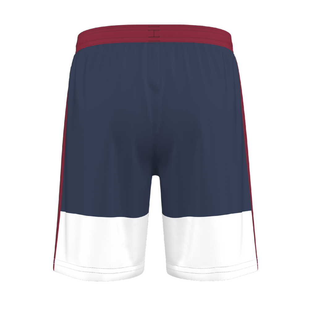 adidas Custom ECNL Men's Entrada 22 Short - Navy/Red ECNL 25 - Third Coast Soccer
