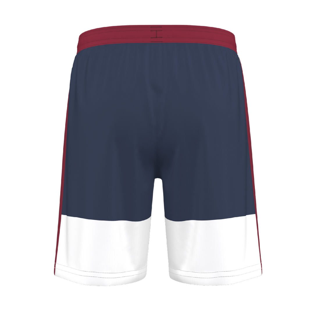 adidas Custom ECNL Men's Entrada 22 Short - Navy/Red ECNL 25 - Third Coast Soccer