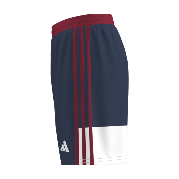 adidas Custom ECNL Men's Entrada 22 Short - Navy/Red ECNL 25 - Third Coast Soccer