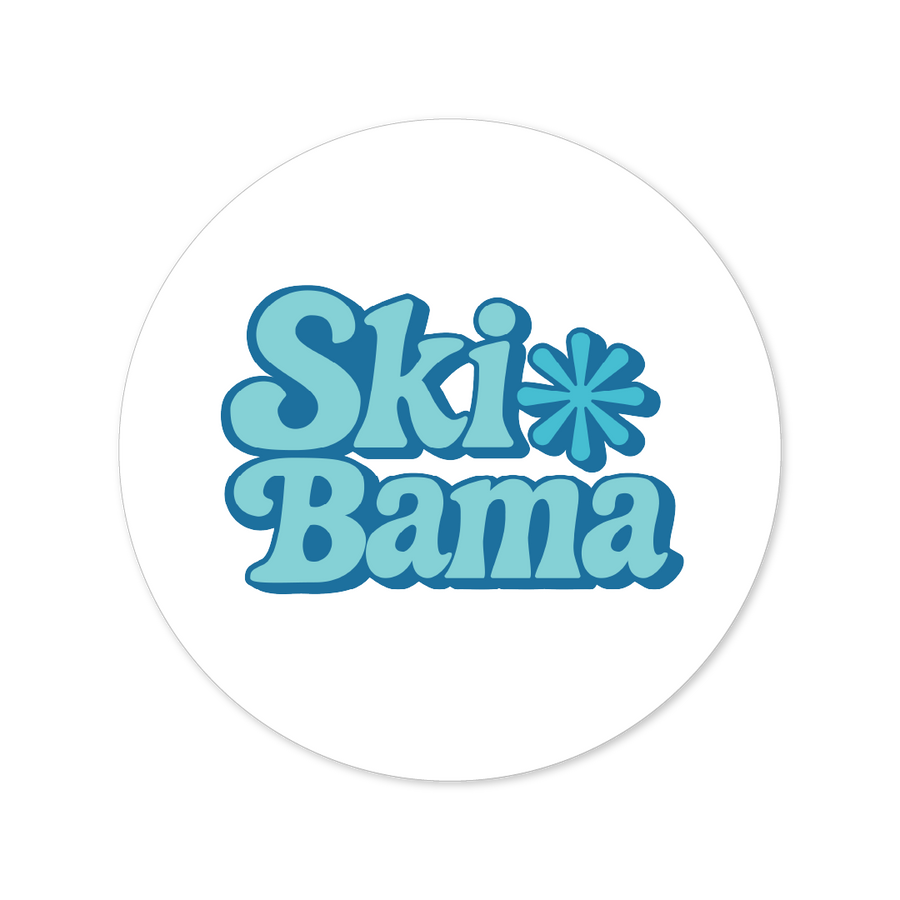 Ski Bama Sticker Ski Bama 2 - Third Coast Soccer