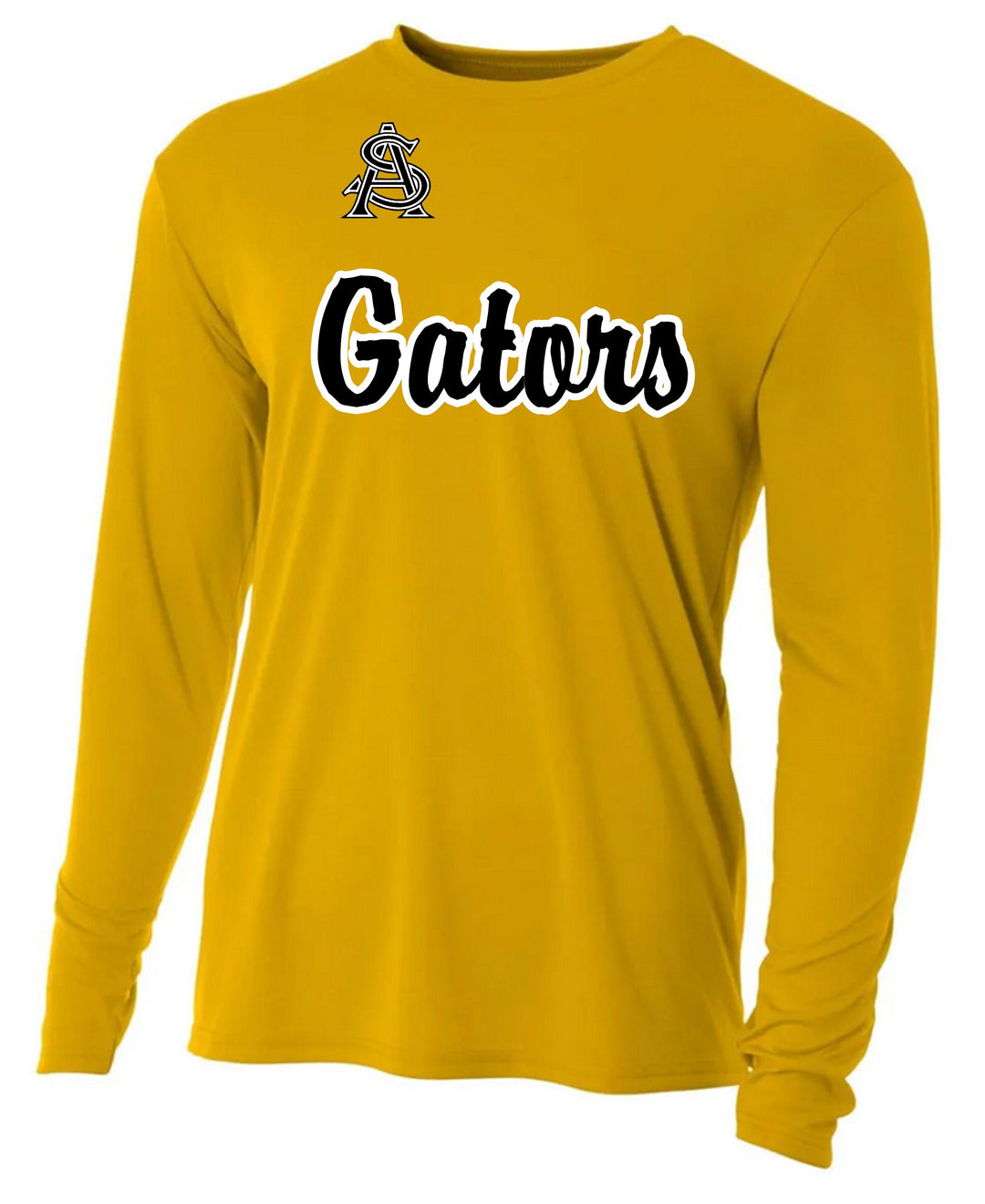 A4 St.Amant Practice Top LS Training Jersey Gold Mens Small - Third Coast Soccer