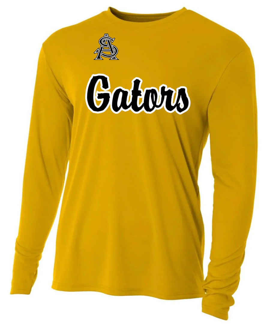 A4 St.Amant Practice Top LS Training Jersey Gold Mens Small - Third Coast Soccer