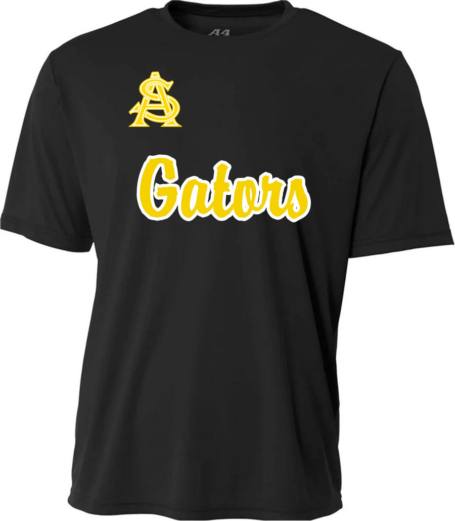 A4 St.Amant Practice Jersey St. Amant Boys Black Mens Small - Third Coast Soccer