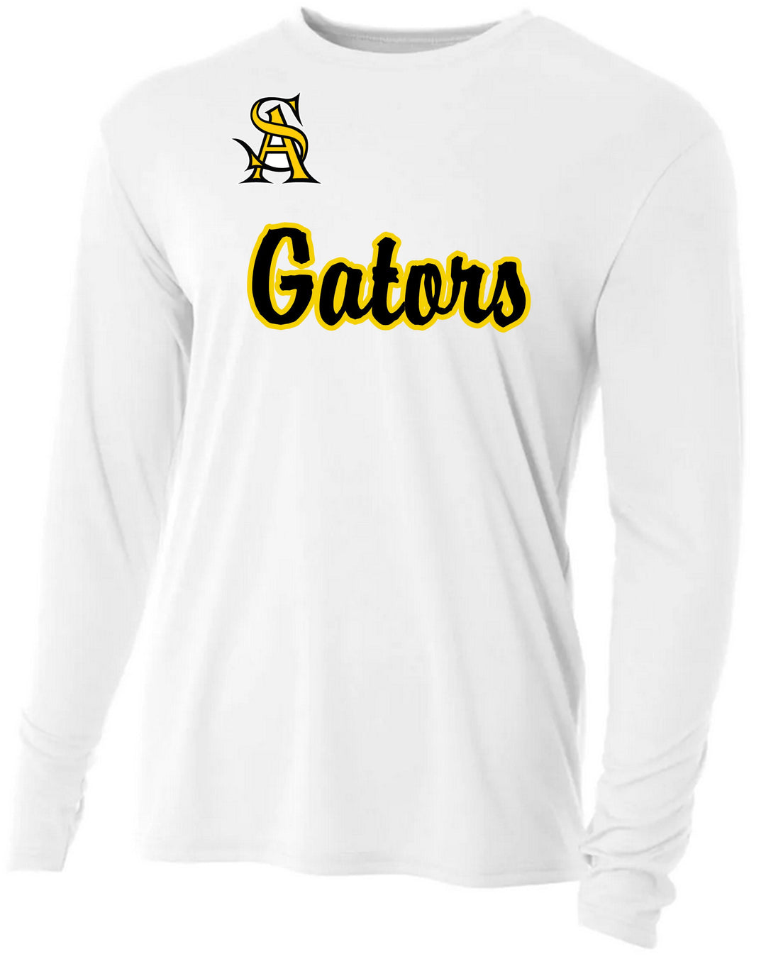 A4 St.Amant Practice Top LS Training Jersey White Mens Small - Third Coast Soccer