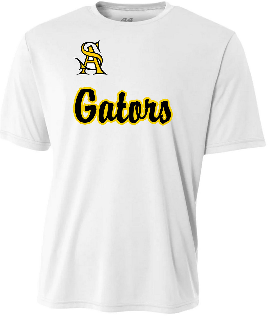 A4 St.Amant Practice Jersey St. Amant Boys White Mens Small - Third Coast Soccer