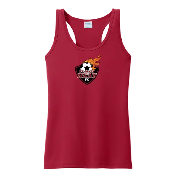 St. Mary Heat Women's Racerback Tank St. Mary Spiritwear Red Womens XSmall - Third Coast Soccer