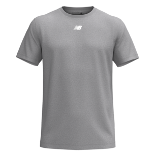 New Balance NBlend T-Shirt Training Wear Medium Heather Grey Mens Small - Third Coast Soccer