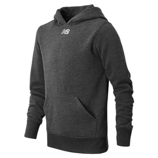 New Balance Youth Fleece Hoody Training Wear Medium Heather Grey Youth Small - Third Coast Soccer