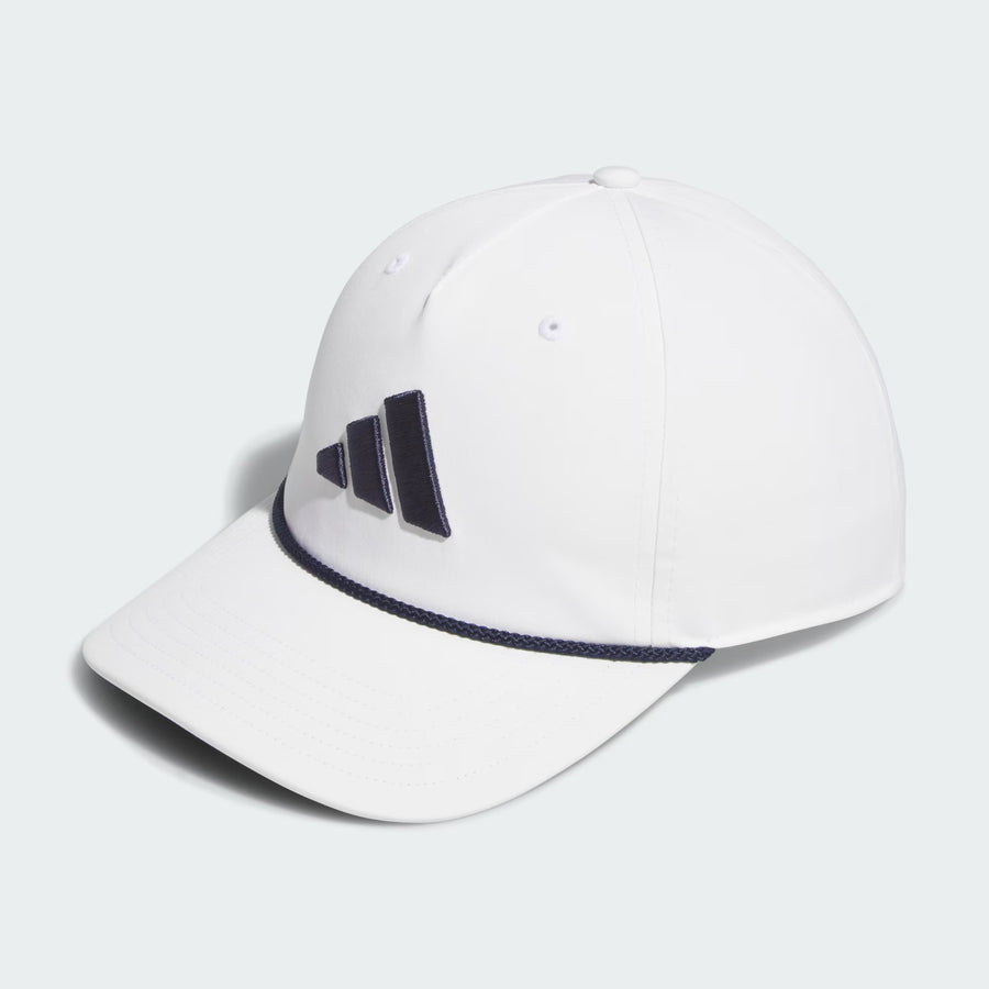adidas Tour Five-Panel Hat - White/Navy Hats White - Third Coast Soccer