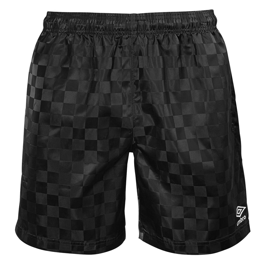 Umbro Men's Checkerboard Short Shorts Black Mens Small - Third Coast Soccer