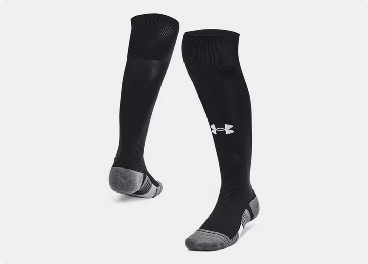 UA PVHS Soccer OTC Sock Prairieville High School Black Medium - Third Coast Soccer