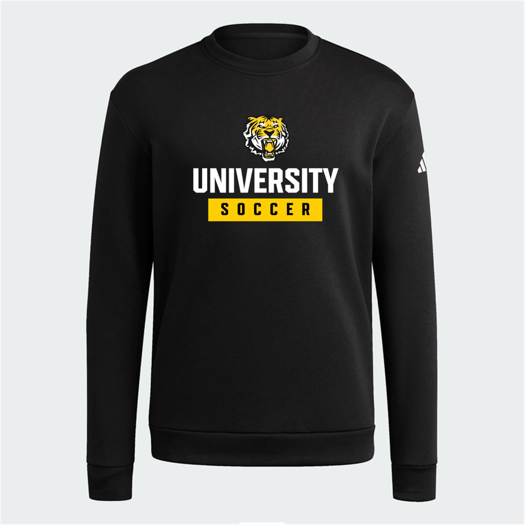 adidas University Fleece Long Sleeve Crew Sweatshirt