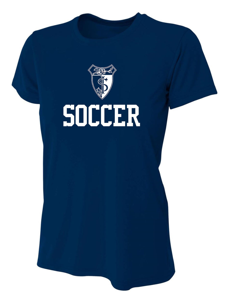 A4 SJA Womens SS Training Jersey St. Joesphs Academy Navy Womens Xsmall - Third Coast Soccer