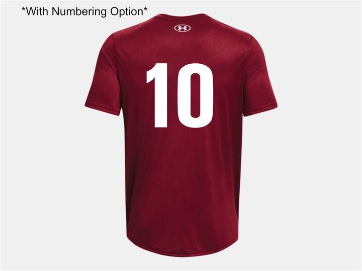 UA Dunham Tech Tee - Cardinal Dunham   - Third Coast Soccer
