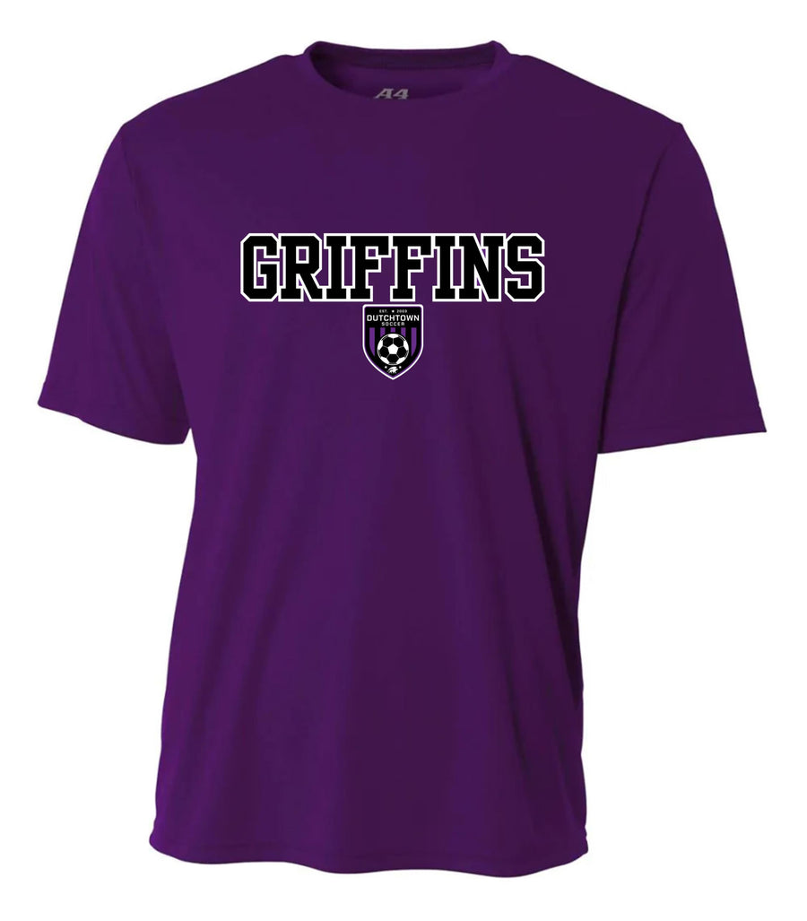 A4 Dutchtown Griffins Jersey Dutchtown High School Purple Youth Small - Third Coast Soccer