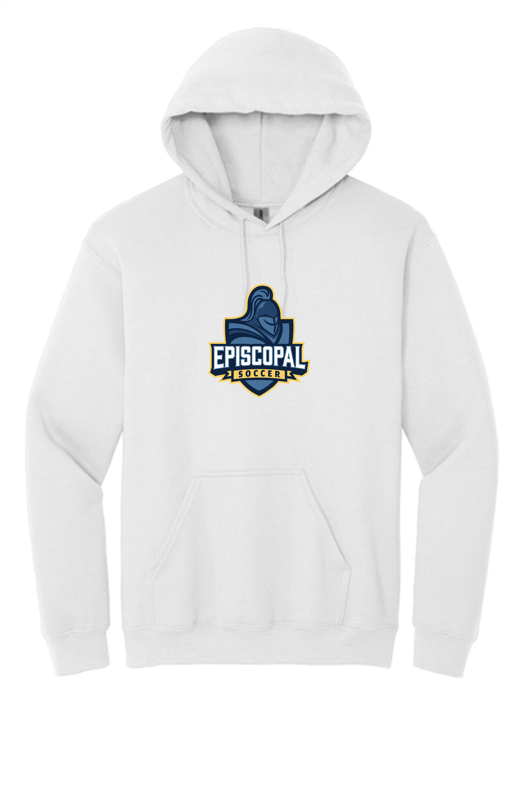 Episcopal Soccer Hoody Episcopal Boys White Mens Small - Third Coast Soccer