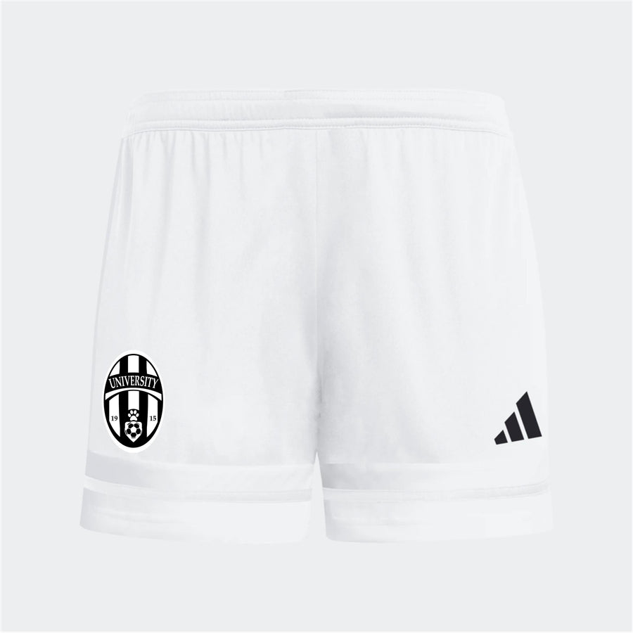adidas University Women's Squadra 25 Short - White University - Third Coast Soccer