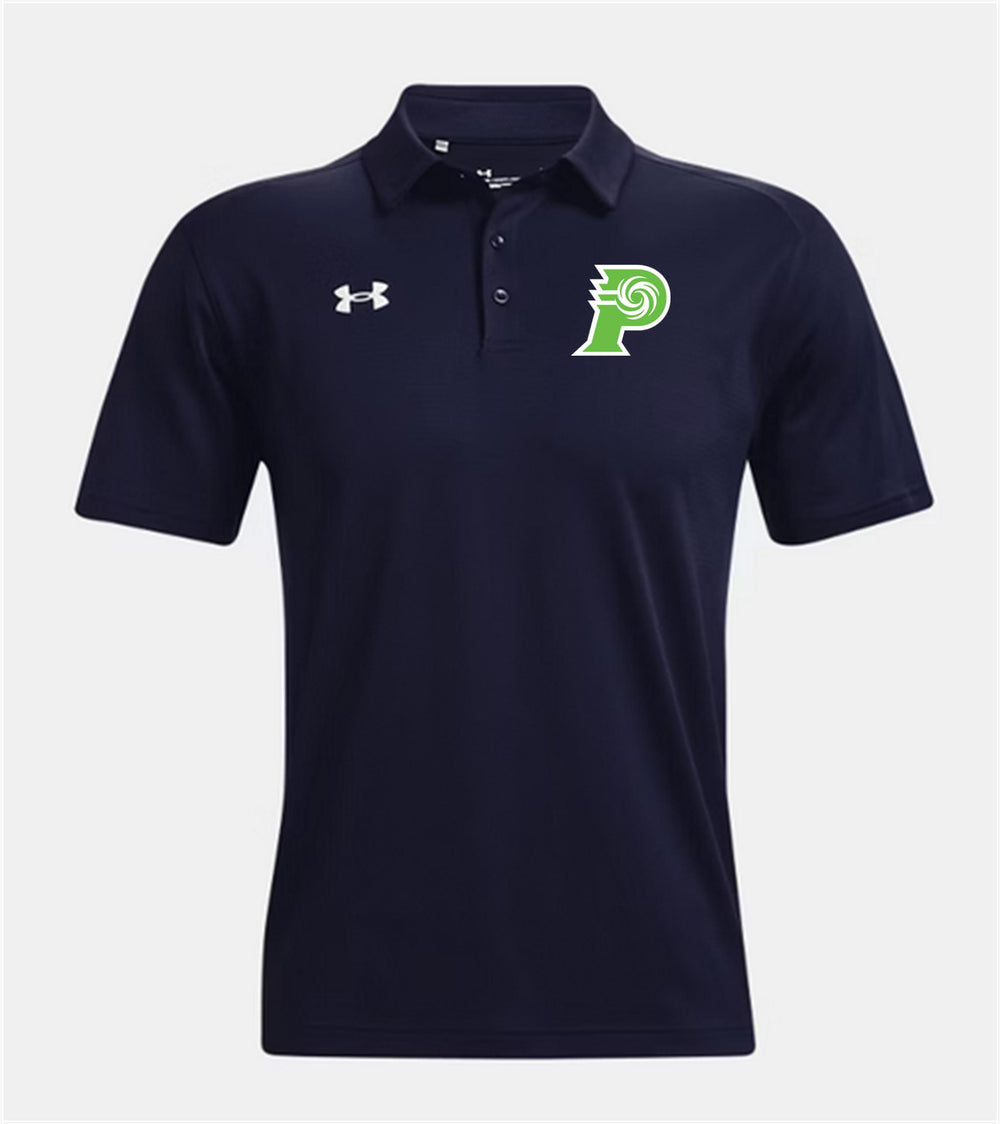 UA PVHS Soccer Tech Polo Prairieville High School Navy Mens Small - Third Coast Soccer