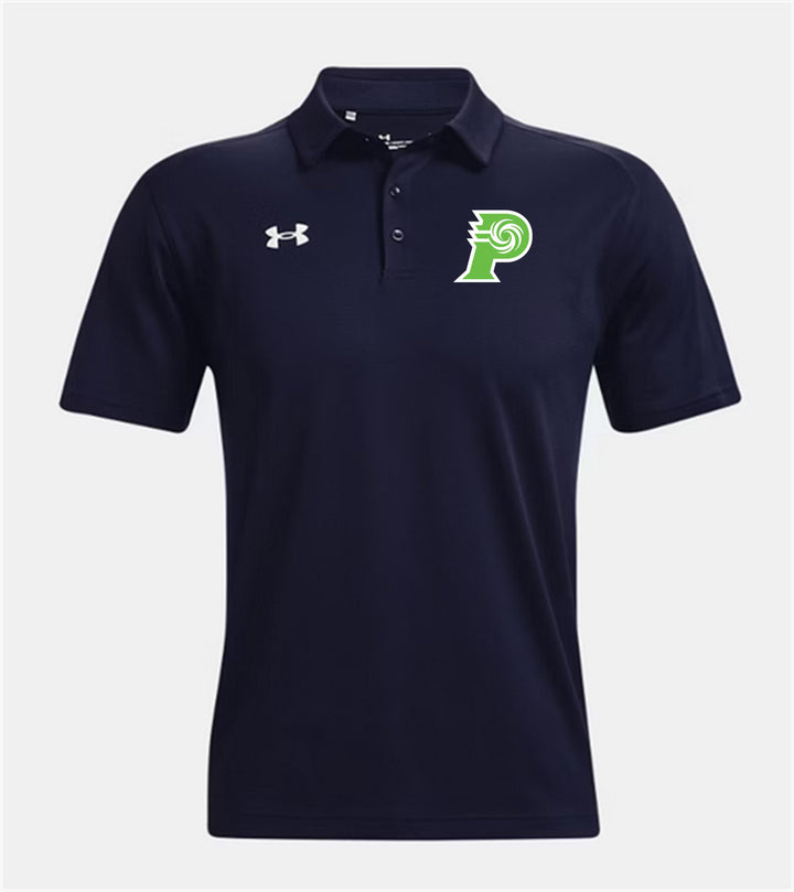 UA PVHS Soccer Tech Polo Prairieville High School Navy Mens Small - Third Coast Soccer