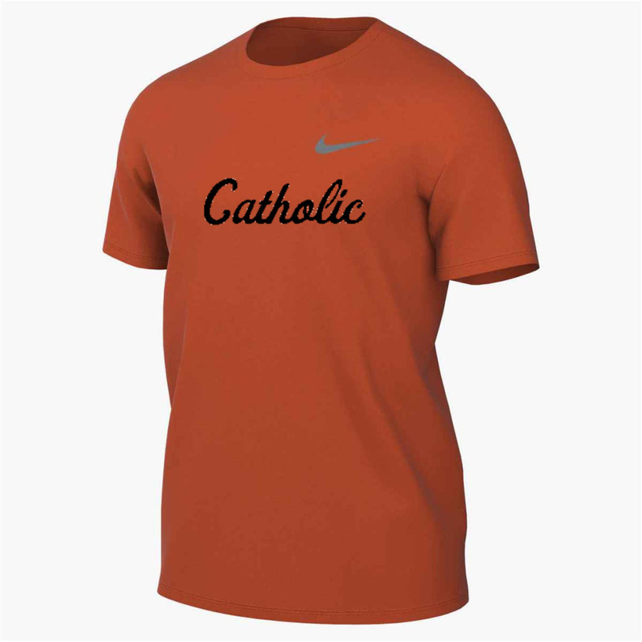 Nike Catholic BR Legend SS Top - Orange Catholic HS BR - Third Coast Soccer