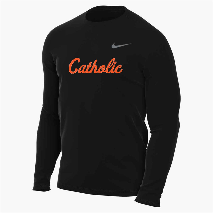 Nike Catholic BR Legend LS Top - Black Catholic HS BR - Third Coast Soccer